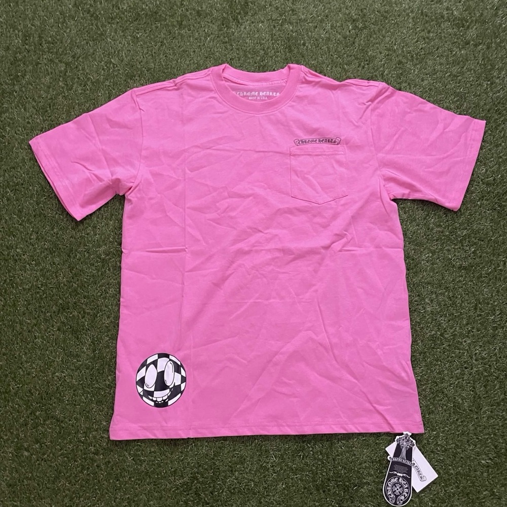 XL Pink vanity affair CH logo Tee